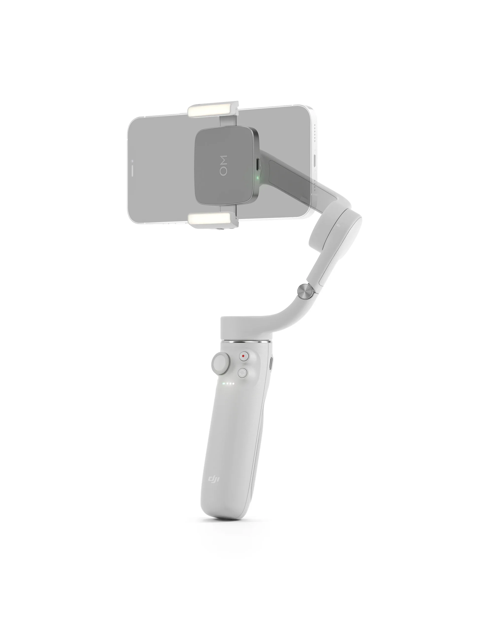 DJI OM 補助ライト内蔵スマートフォンクランプ